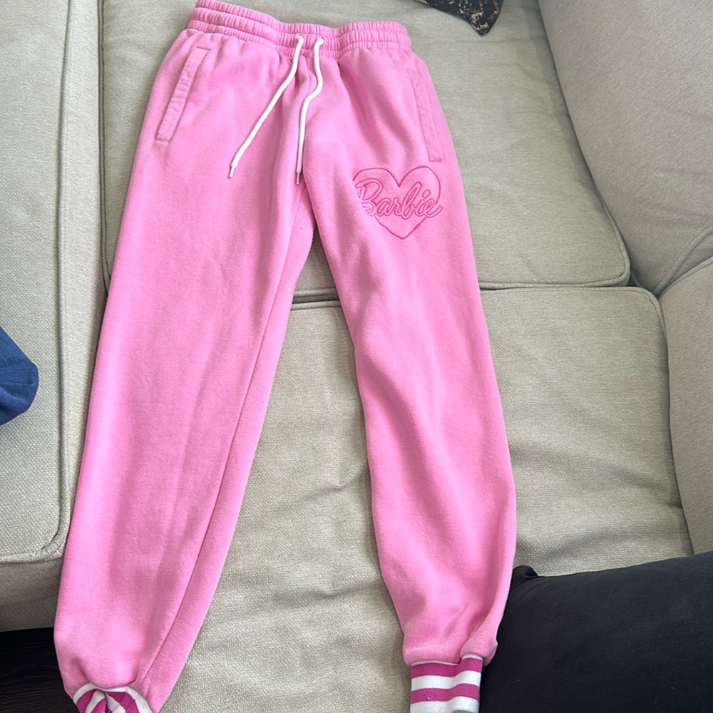 Pink Barbie Sweatpants